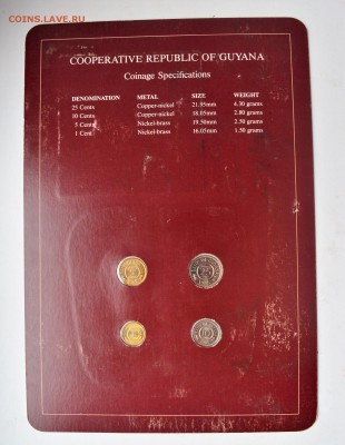 Набор CoinSetAllNation Гайана 4 монеты 1982-85  12.04 22-00 - DSC_0507.JPG
