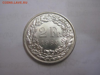 2 франка Швейцария 1965  до 09.04.17 - IMG_9538.JPG