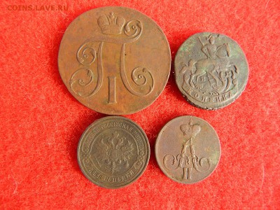 4 монеты 1 коп.1796,1856 и 2 коп 1801,1912г. - DSCN1471[1].JPG
