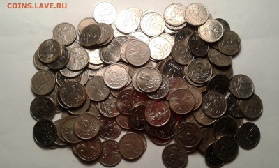 1 и 5 копеек с 1997-08гг...400шт....09.04.17..22.00 - 20170320_184721[3]