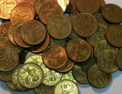 50 коп 2010г-35шт, 2013-80шт, 10коп 2013-90шт.   До 13.04.17 - 1