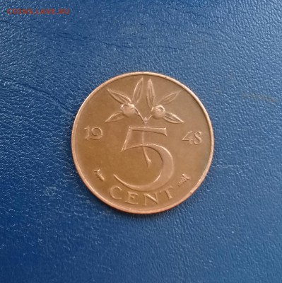 5 центов 1948,Нидерланды,до 9.04. - 20170407_183302