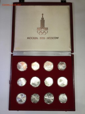 Набор 28 монет Олимпиада-80 в футляре. UNC - IMG_2681.JPG