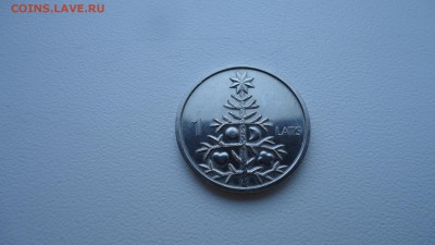 ЛАТВИЯ 1 ЛАТ 2009 ЁЛКА UNC ДО 15.04 22:00 МСК - DSC04266.JPG