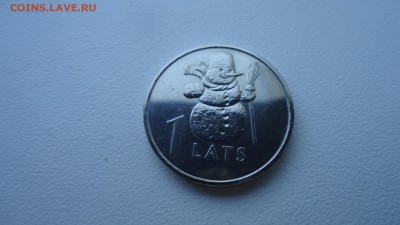 ЛАТВИЯ 1 ЛАТ 2007 СНЕГОВИК UNC ДО 15.04 22:00 МСК - DSC04268.JPG