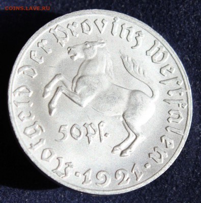 С 1 руб. ВЕСТФАЛИЯ 50 пфеннигов 1921г. UNC до 15.04 в 22-00 - IMG_5521.JPG