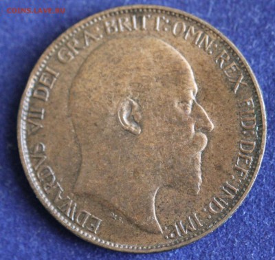 С 1 руб. БРИТАНИЯ HALF PENNY 1902г. ЭДВАРД-II до 15.04 в 22 - IMG_4271.JPG