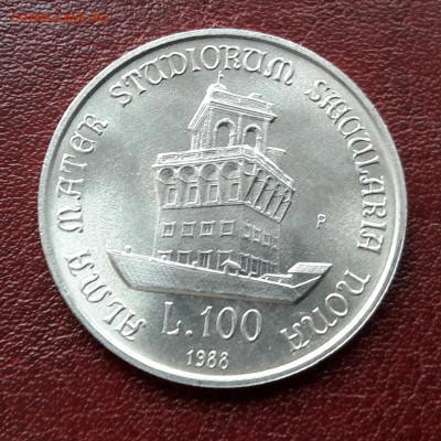 Италия 100 лир 1988(университет)UNC с 200 руб до 14.04 22:00 - 20170410_151635