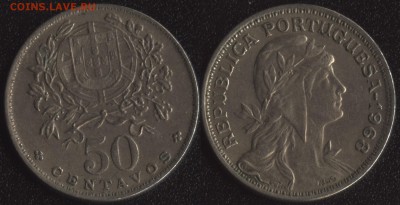 Португалия 50 сентаво 1968 до 22:00мск 14.04.17 - Португалия 50 сентаво 1968