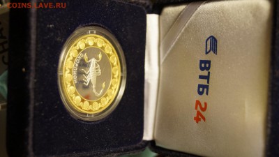 МОНЕТА 5$ ВТБ-24 ЗНАК ЗОДИАКА __СКОРПИОН__ - 3.JPG