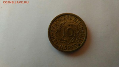 монета Германия 10 рентенпфеннигов 1929А 13.04.17 22:00 - 111