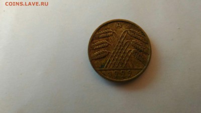 монета Германия 10 рентенпфеннигов 1929А 13.04.17 22:00 - 222