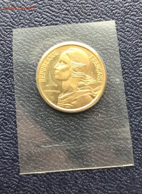Франция, 5 Сантимов 1978г., UNC, KM# 933 - IMG_0505.JPG
