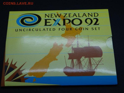 Крона Набор Новая Зеландия 5$ долларов 1992 Первооткрыватели - 4eb88dc89f3b0e1d178b2778fea10cdd4