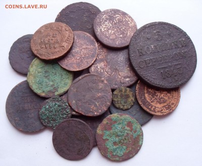 Медь с 1721 по 1915 гг. С рубля! До 17.04.2017 г. - 19мм