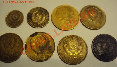 РАЗНЫЕ МОНЕТЫ НА монеты СССР - 3коп