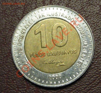 Уругвай БИМ 10 песо 2000 - IMG_0354