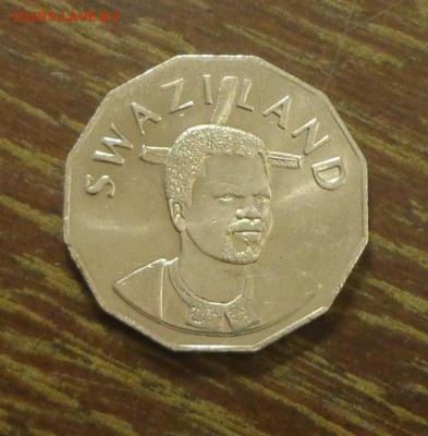 СВАЗИЛЕНД - 50ц ЛЕВ, СЛОН до 18.04, 22.00 - Свазиленд 50 ц 2007