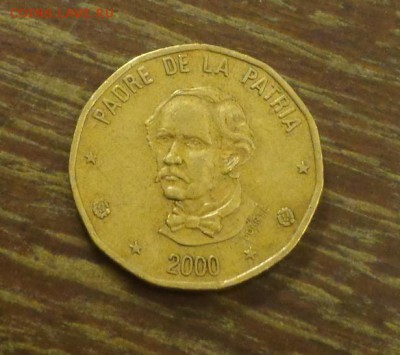 ДОМИНИКАНА - 1 песо 2000 до 18.04, 22.00 - Доминикана 1 песо 2000_1