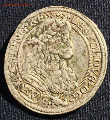 15 крейцеров 1682 года Леопольд - image.c0eb7f363c412ccc350372319099d86d