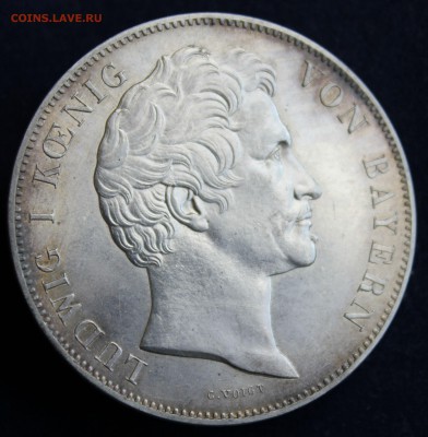 ДВОЙНЫЕ ТАЛЕРЫ БАВАРИИ 1839г. и 1843г. на оценку! - IMG_5664.JPG