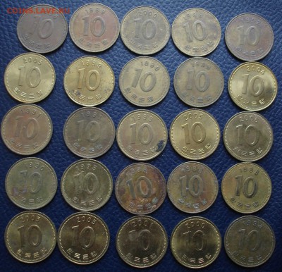 Ю.Корея. 10 вон. 25 штук. До 17.04 в 22-00 - DSC08110.JPG