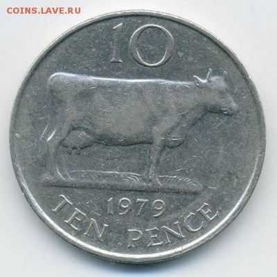 Гернси 10 пенсов 1979 - реверс. - Гернси_10пенсов-1979_Р