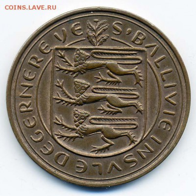 Гернси 8 дублей 1956 - аверс. - Гернси_8дублей-1956_А