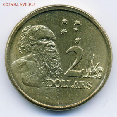 Австралия 2 доллара 1996 - реверс. - Австралия_2доллара-1996_Р