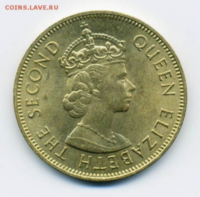 Ямайка 1 пенни 1963 - аверс. - Ямайка_1пенни-1963_А