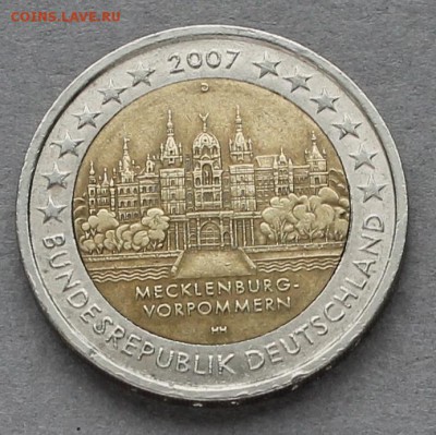 2 евро 2007, Германия, Шверинский Замок Мекленбург 2,до17.04 - 2euro2007_2a