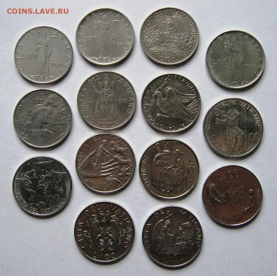 Ватикан Лот из 14 разных Сотен БЕСПЛАТНЫЙ ПЕРЕСЫЛ ! (16.04) - P1012742.JPG