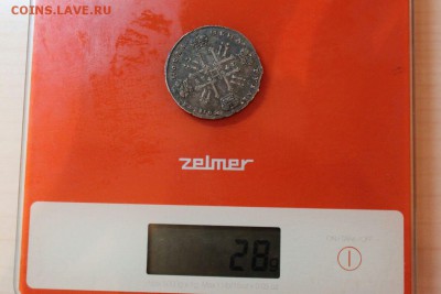 1 РУБЛЬ 1728г. ПЕТРА II ОЦЕНКА - 010