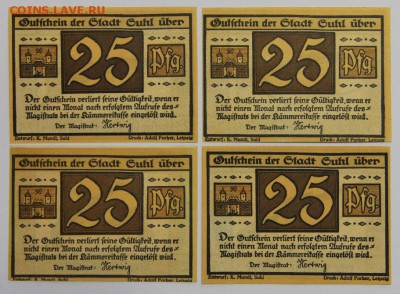 Германия Зуль Тюрингия полная серия 4 шт UNC - IMG_4086.JPG