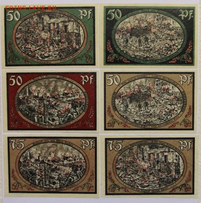 Германия Васунген Тюрингия 6 шт полная серия UNC - IMG_4120.JPG