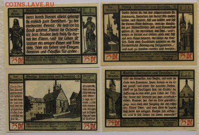 Германия Поснек Тюрингия 10 шт полная серия UNC - IMG_4151.JPG