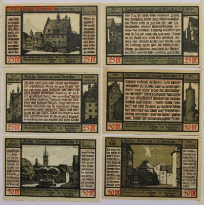 Германия Поснек Тюрингия 10 шт полная серия UNC - IMG_4146.JPG