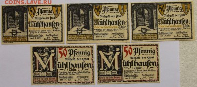 Германия Тюр Рейнланд-Пфальц 5 шт полная серия UNC - IMG_4153.JPG