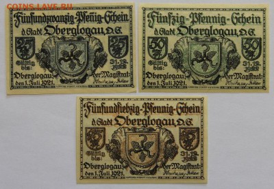 Германия Оберглогау Пруссия 3 шт полная серия - IMG_4194.JPG