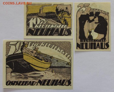 Германия Ньюхауз Нижняя Саксония 3 шт полная серия UNC - IMG_4255.JPG