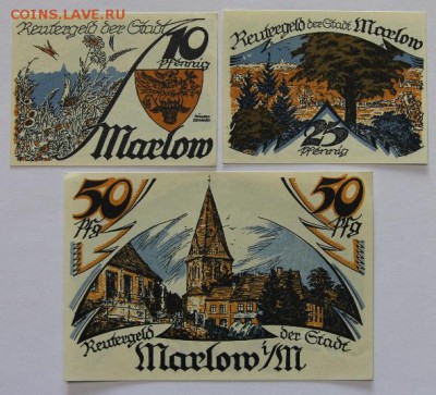 Германия Марлов Мекленбург-Передняя Померания 3 шт серия - IMG_4259.JPG
