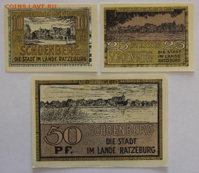 Германия Шёнберг Шлезвиг-Гольштейн 3 шт полная серия - IMG_4280.JPG