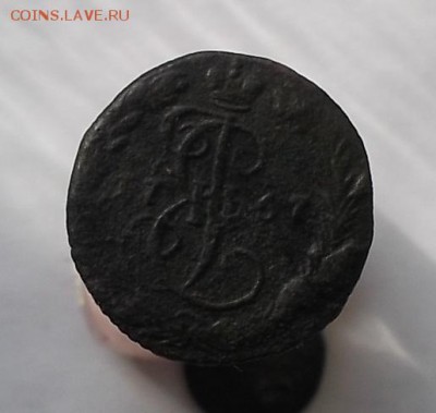 Деньга и полушка 1767г.ем. - DSCF2101.JPG