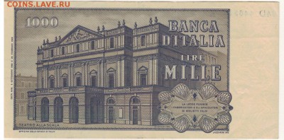 ИТАЛИЯ 1000 ЛИР 1980 ДО 20.04.2017 В 22.00МСК - 1-и1000