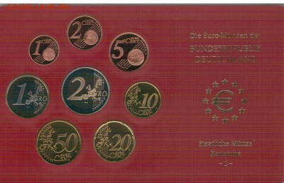 ФРГ НАБОР ЕВРО ПРУФ 2004G ДО 20.04.2017 В 22.00МСК (Д816) - 4-фргГ1