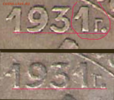 20-31 и  20-31. Одинаковые (?) - 1931