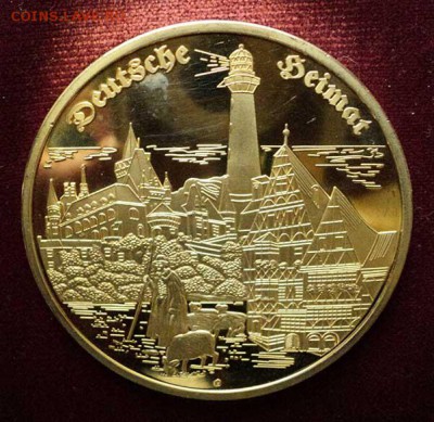 Германия, медаль "Кельн", Proof-Like. - медаль_Германия-Кельн_маяк2.JPG