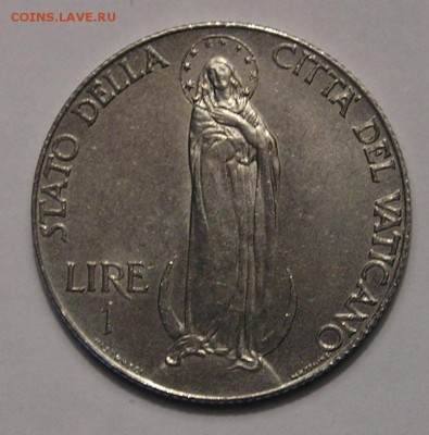 Ватикан 1 Лира 1941 СОХРАН !  (16.04) - P1012886.JPG