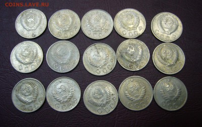 Ассорти монет СССР  - 10 коп - 1946-1950 гг - 18-04-17 - 77
