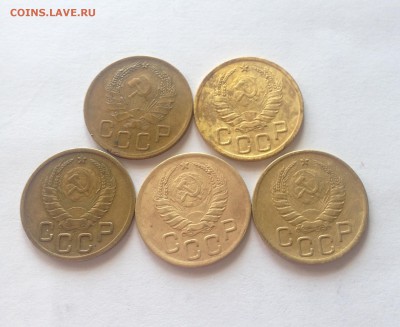 3 копейки 1936,1937,1940,1943,1946г. , до 22.04.17г. - 336-46-1